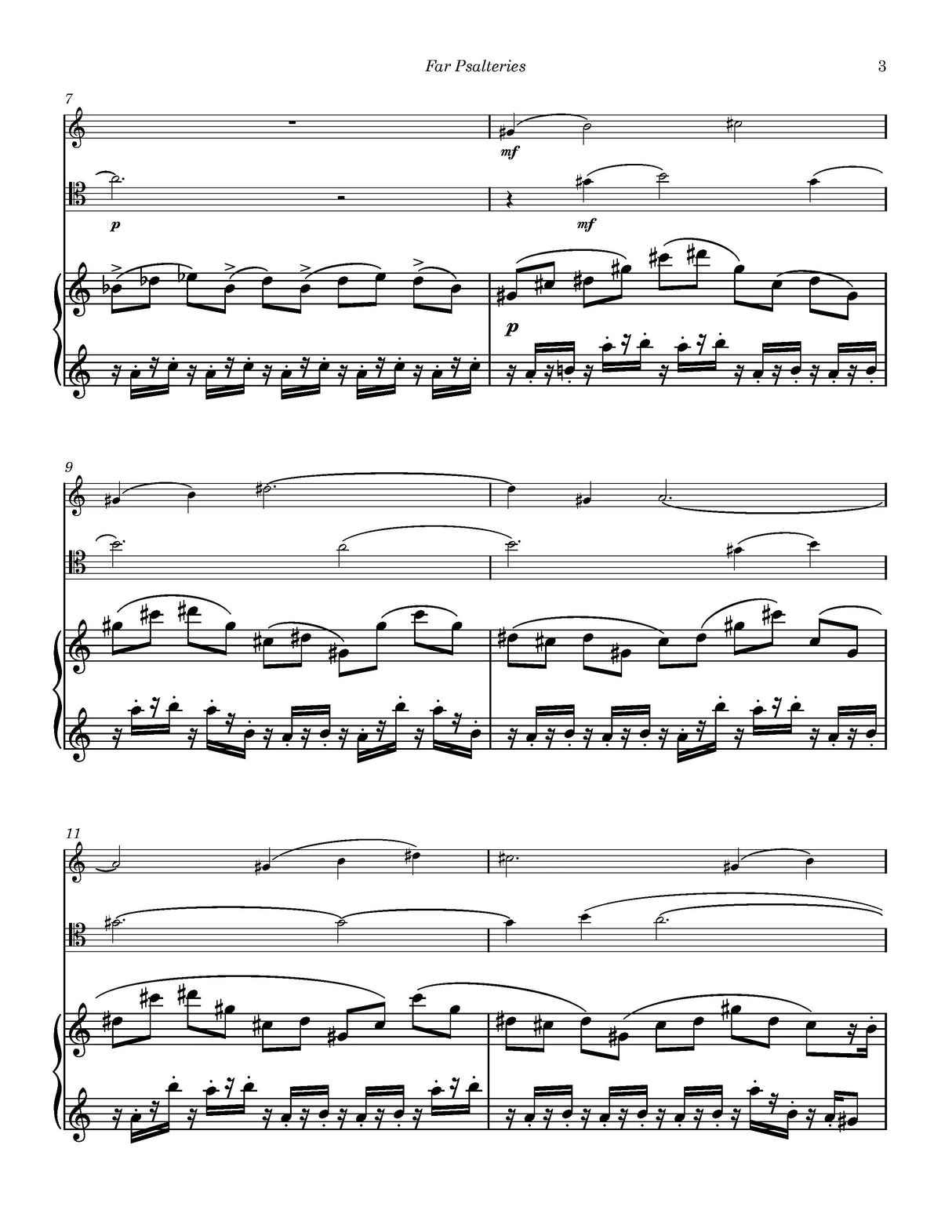 Carlsen: Far Psalteries