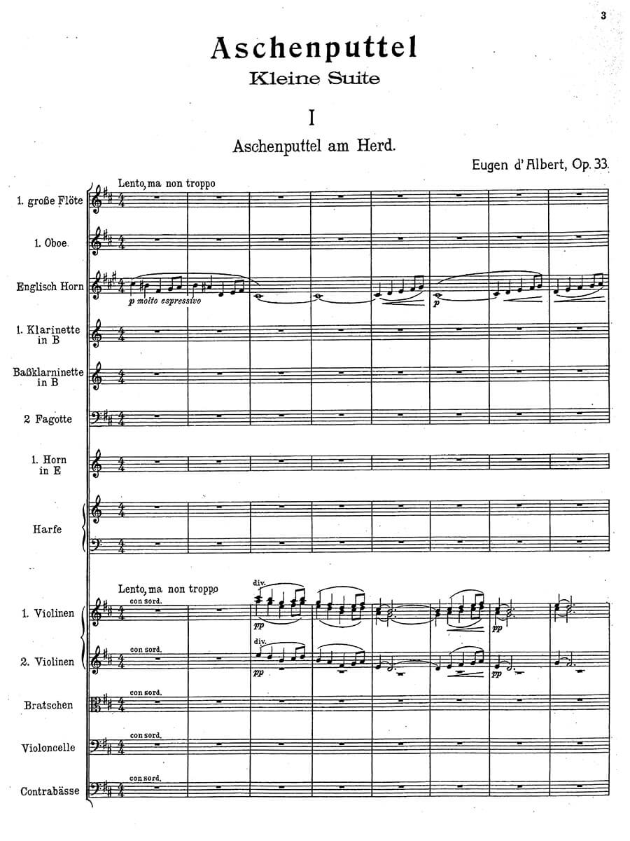 Albert: Aschenputtel, Op. 33