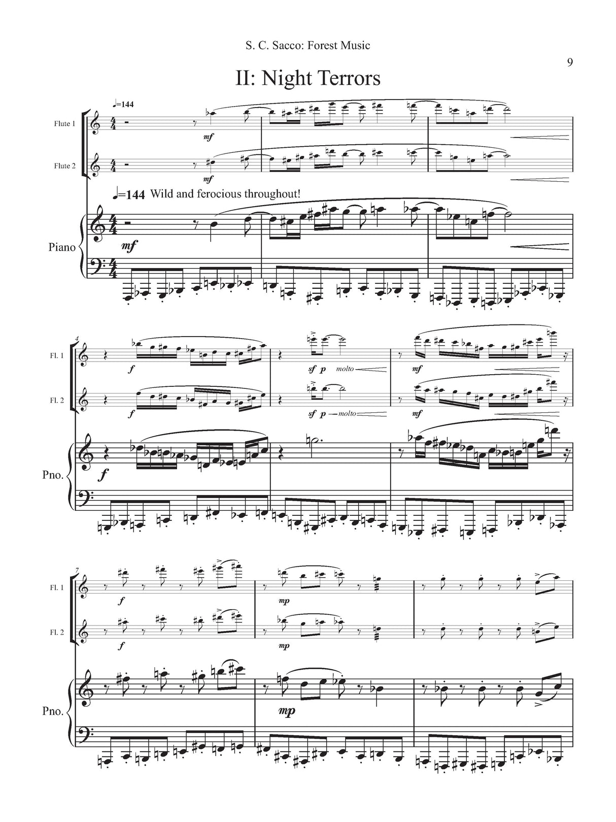 Sacco: Forest Music