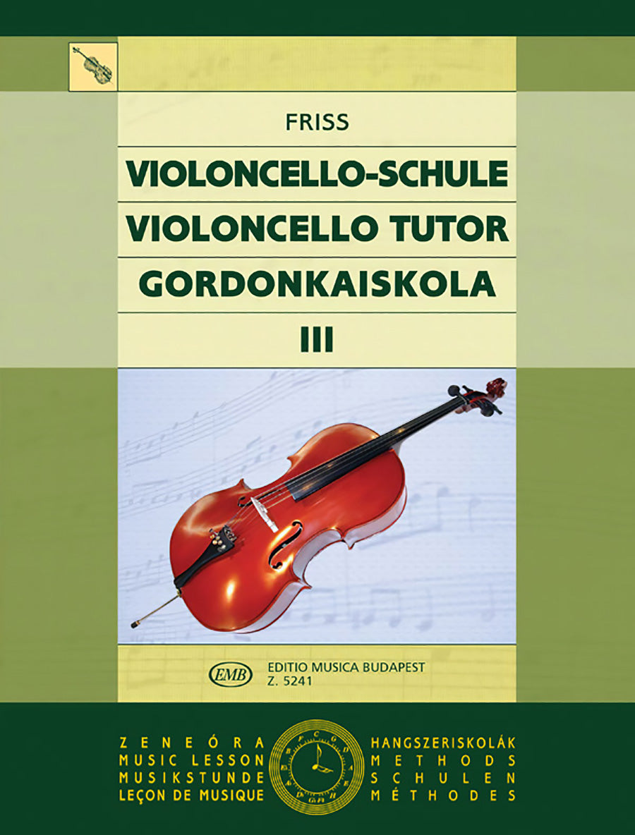 Cello Tutor - Volume 3