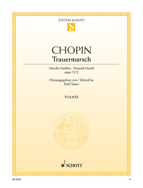 Chopin: Marche funèbre in C Minor, Op. posth. 72, No. 2