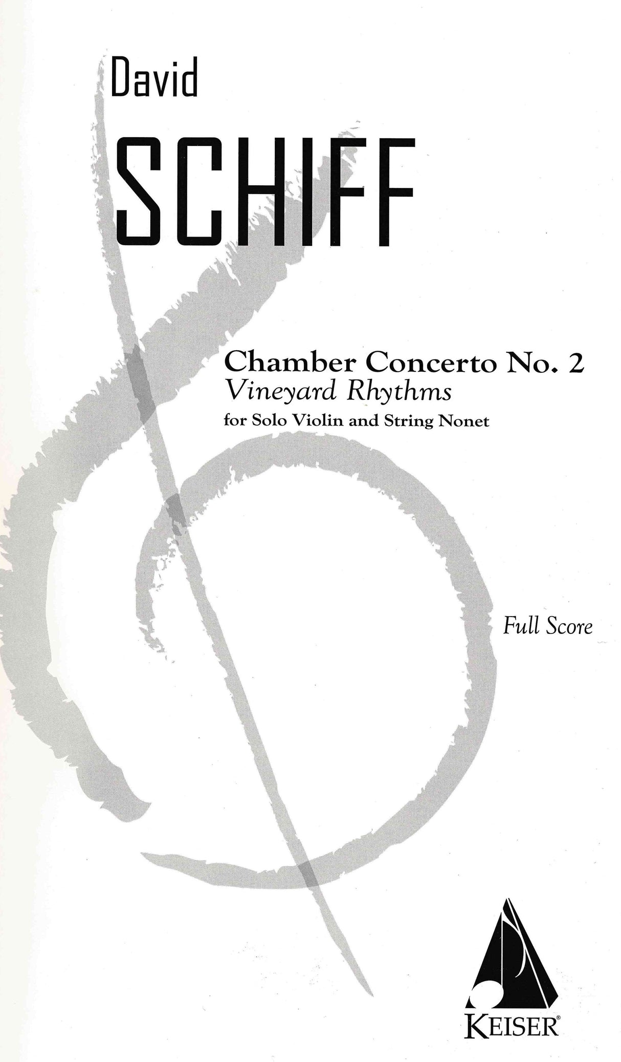 Schiff: Chamber Concerto No. 2