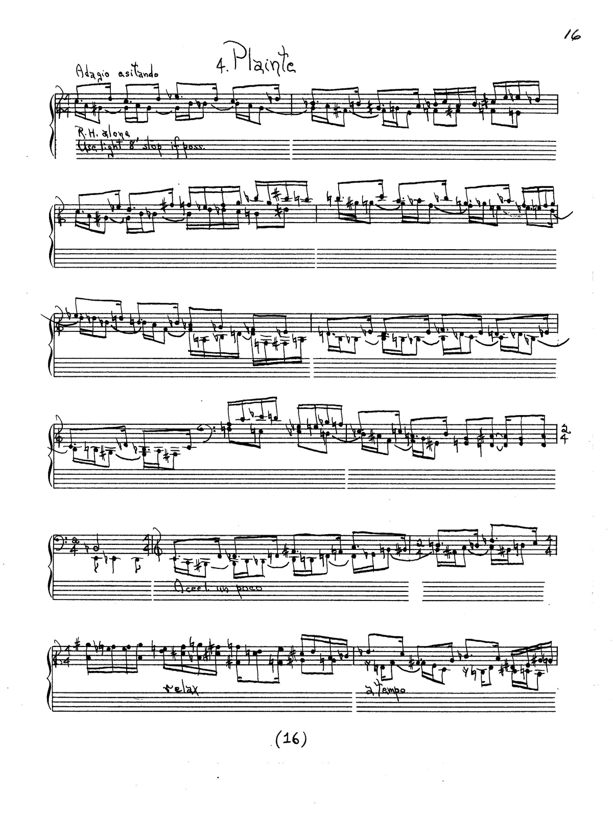 Woollen: Suite for Harpischord, Op. 49
