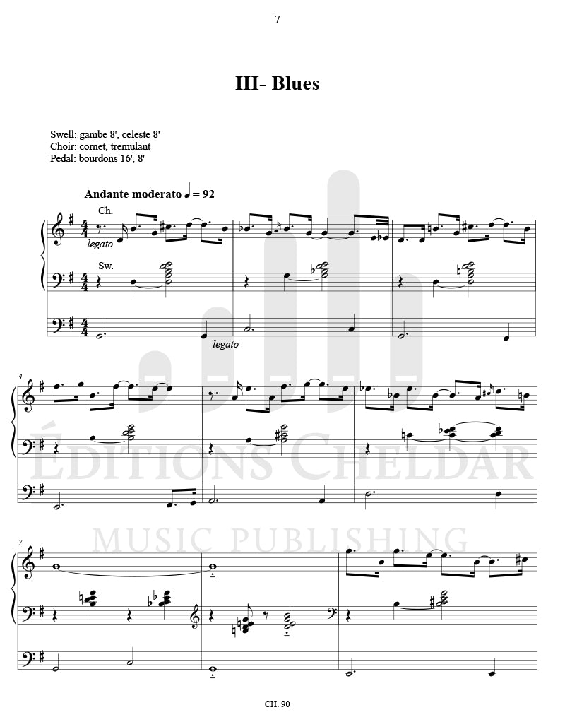 Bédard: 4 Pieces in Jazz Style