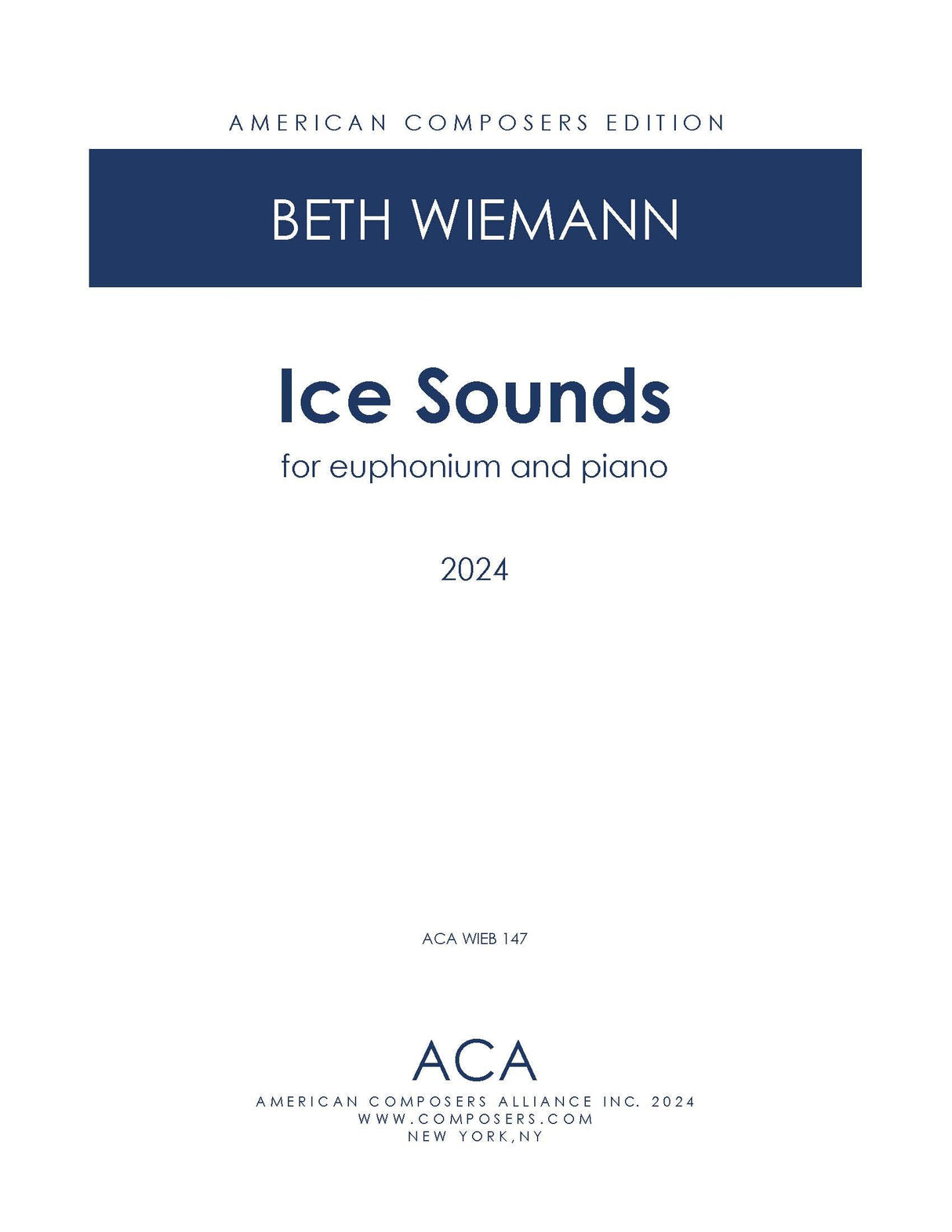 Wiemann: Ice Sounds