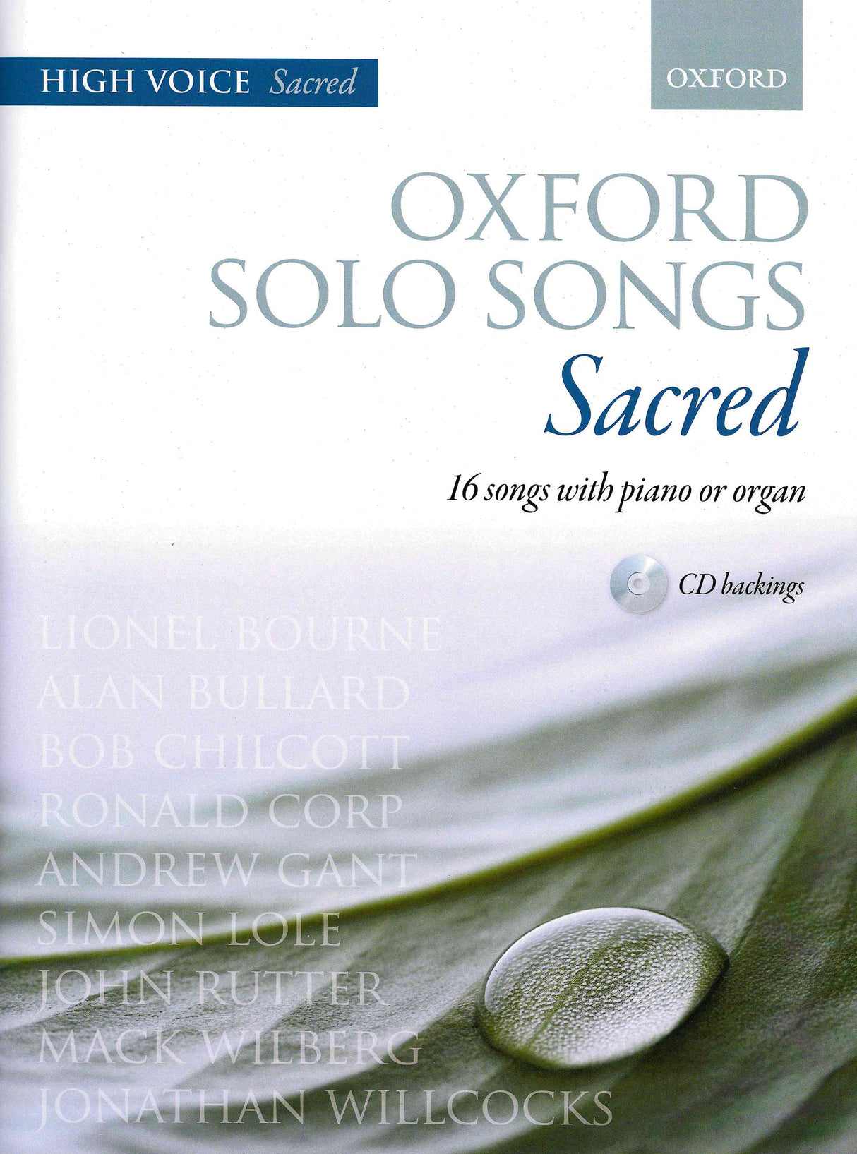 Oxford Solo Songs - Sacred
