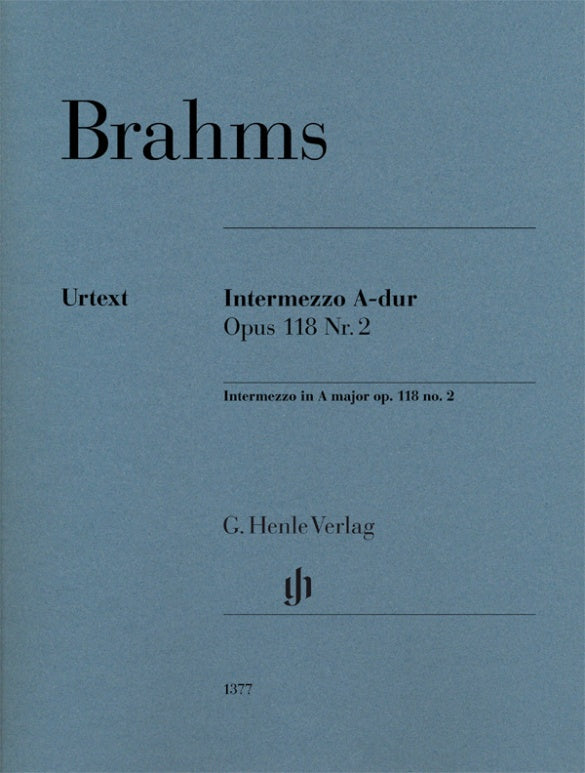 Brahms: Intermezzo in A Major, Op. 118, No. 2