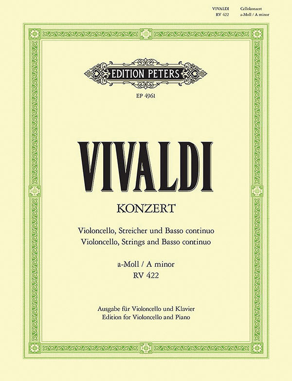 Vivaldi: Cello Concerto in A Minor, RV 422