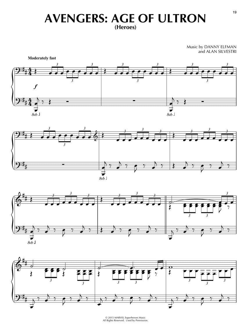 The Movie & TV Music of Danny Elfman (arr. for piano)