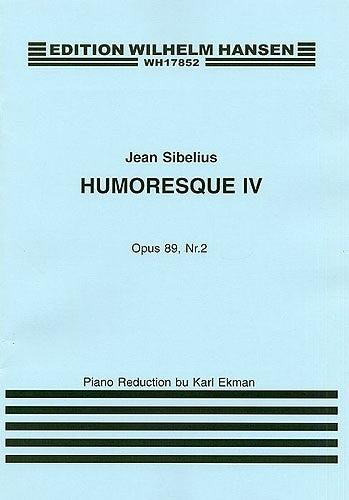 Sibelius: Humoresque No. 4, Op. 89b