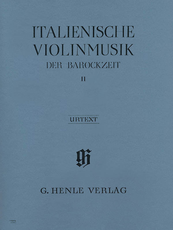 Italian Violin Music of the Baroque Era - Volume 2
