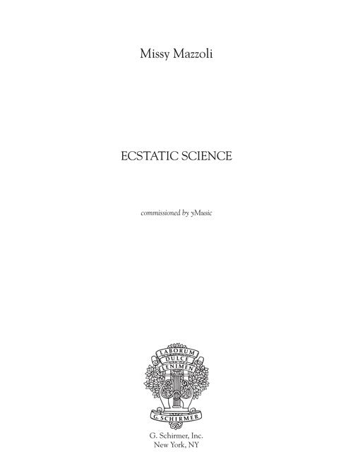 Mazzoli: Ecstatic Science