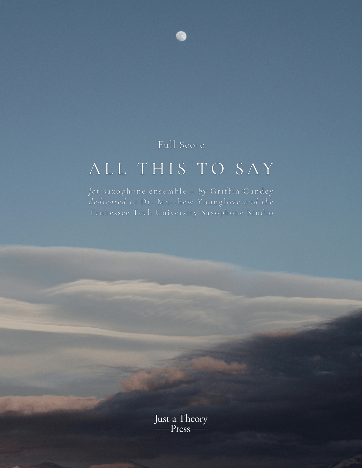 Candey: All This To Say