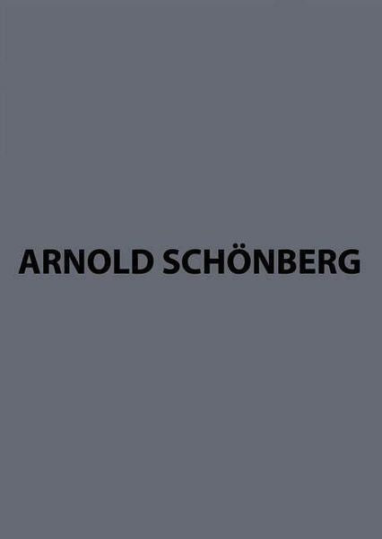 Schoenberg: Orchesterlieder