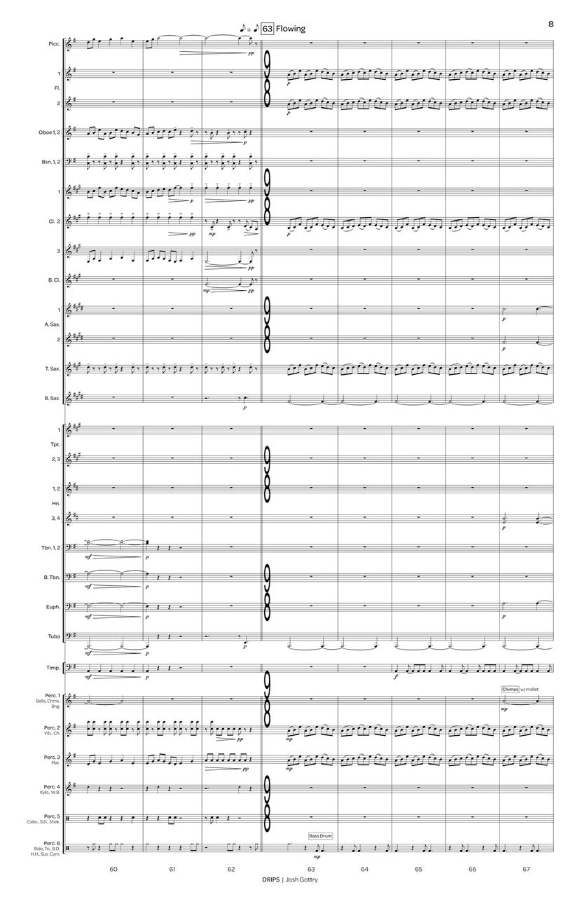 Gottry: Drips (Version for Wind Ensemble)