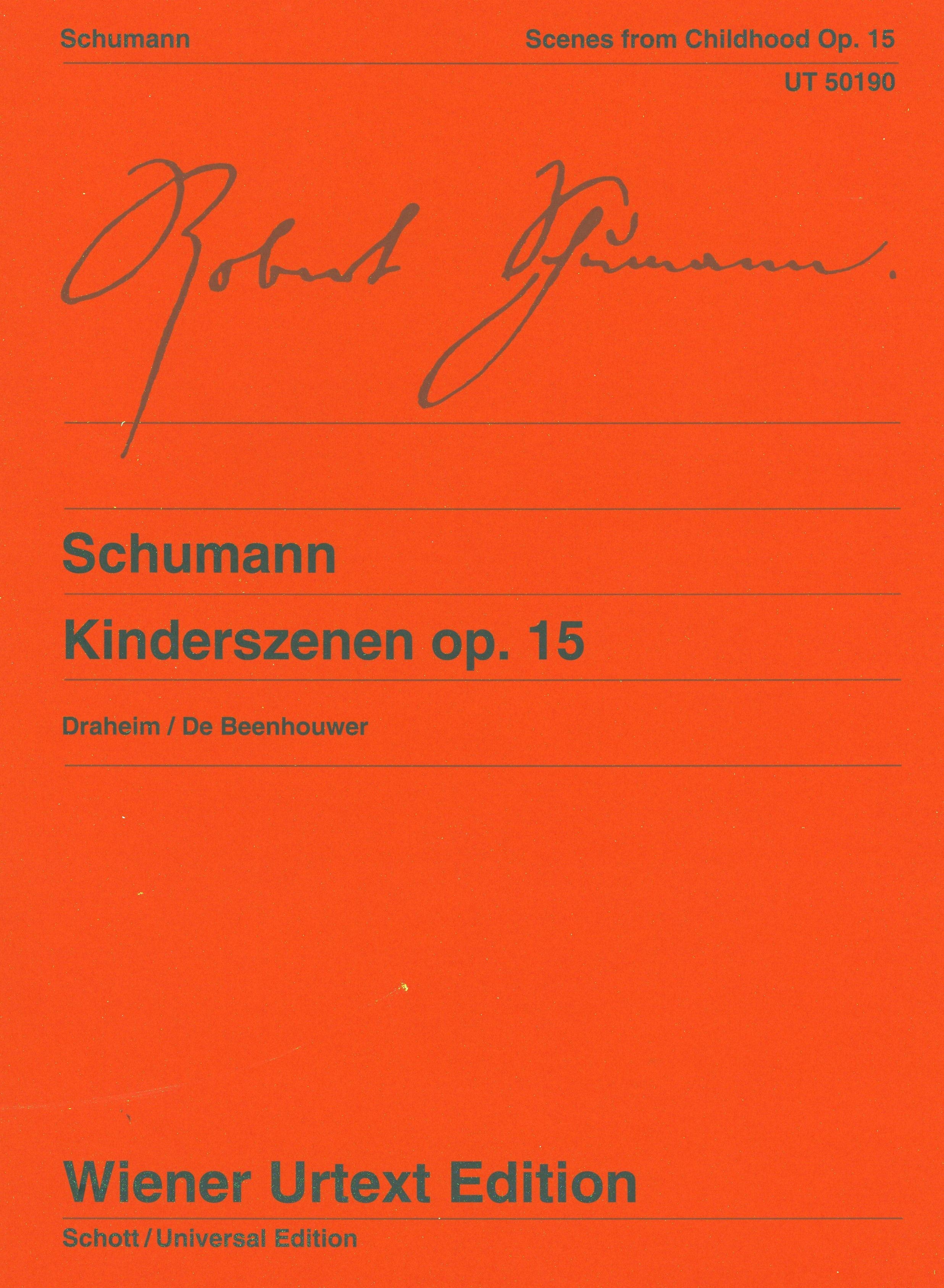 Schumann: Kinderszenen (Scenes from Childhood), Op. 15 – Ficks Music