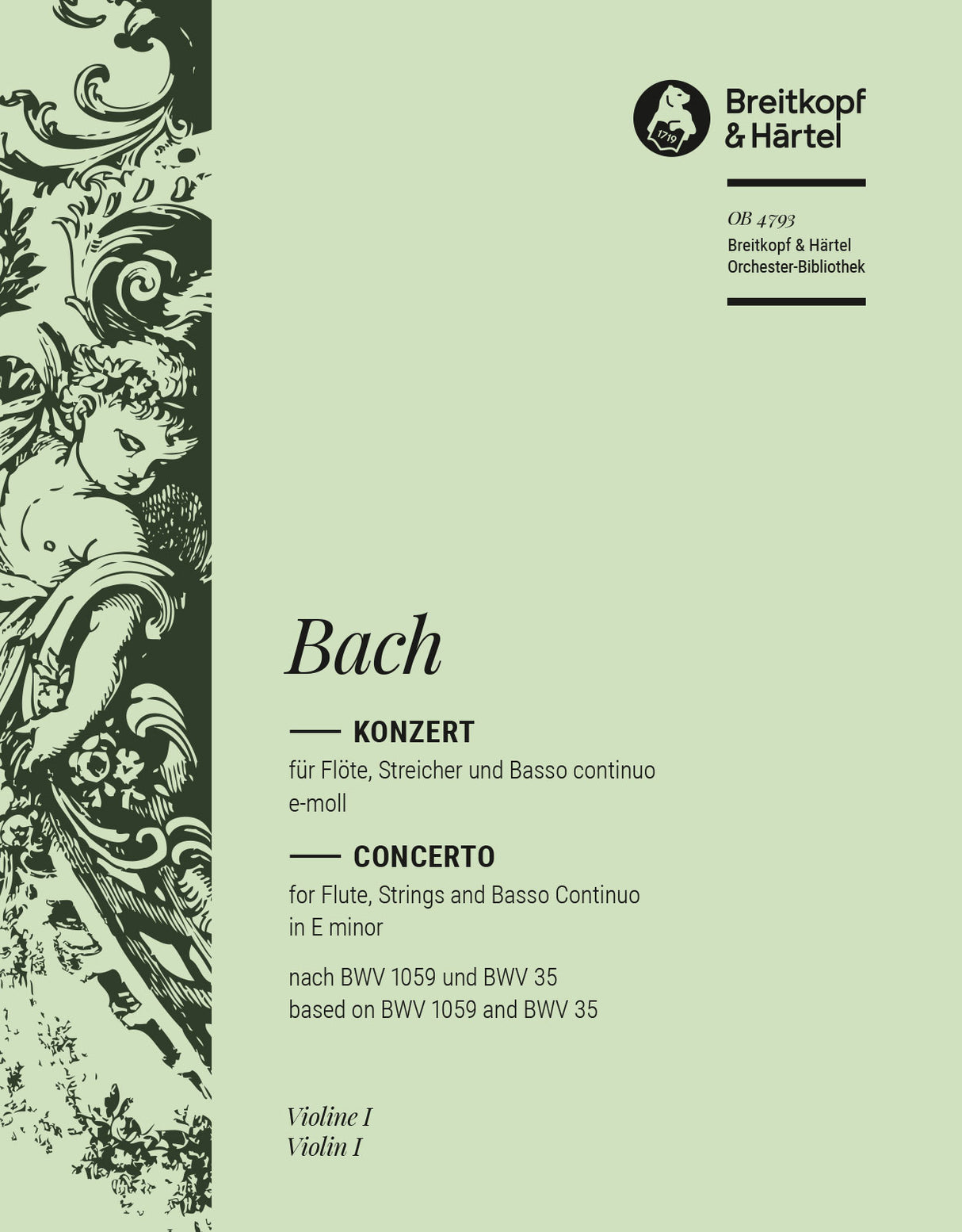 Bach: Flute Concerto in E Minor