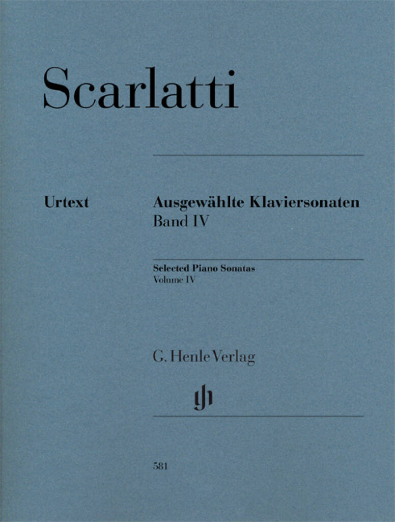 Scarlatti: Selected Piano Sonatas - Volume 4