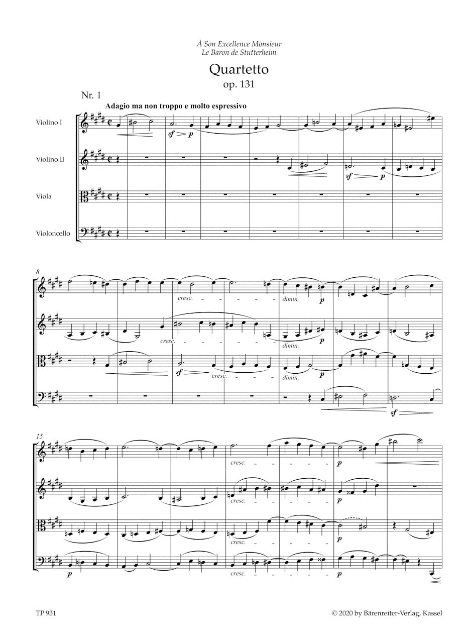 Beethoven: Late String Quartets, Opp. 127, 130-133, 135