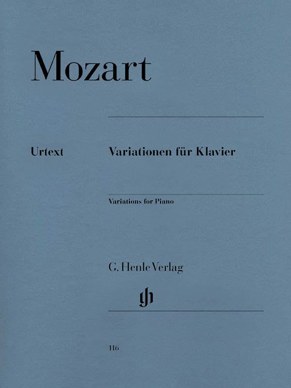 Mozart: Variations for Piano