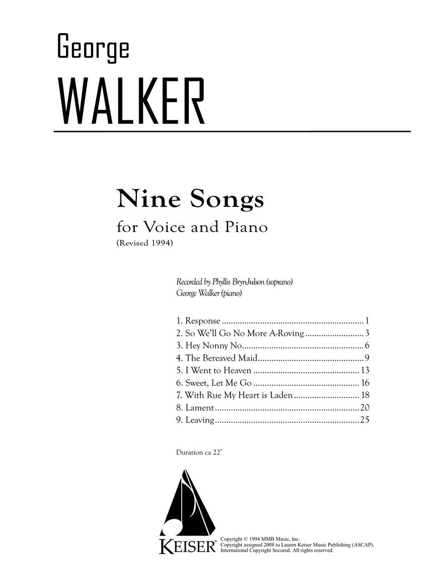 Walker: Nine Songs