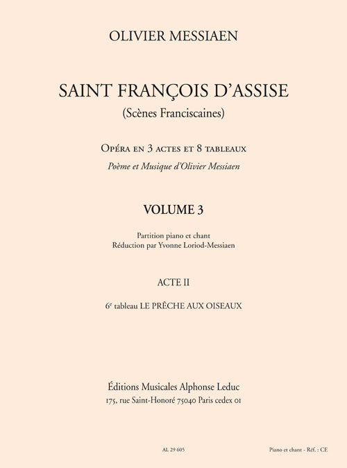 Messiaen: Saint Francois d'Assise