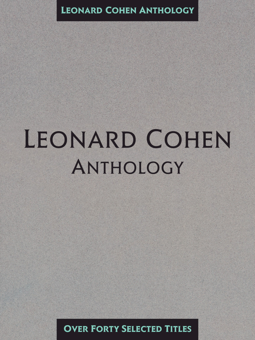 Leonard Cohen Anthology