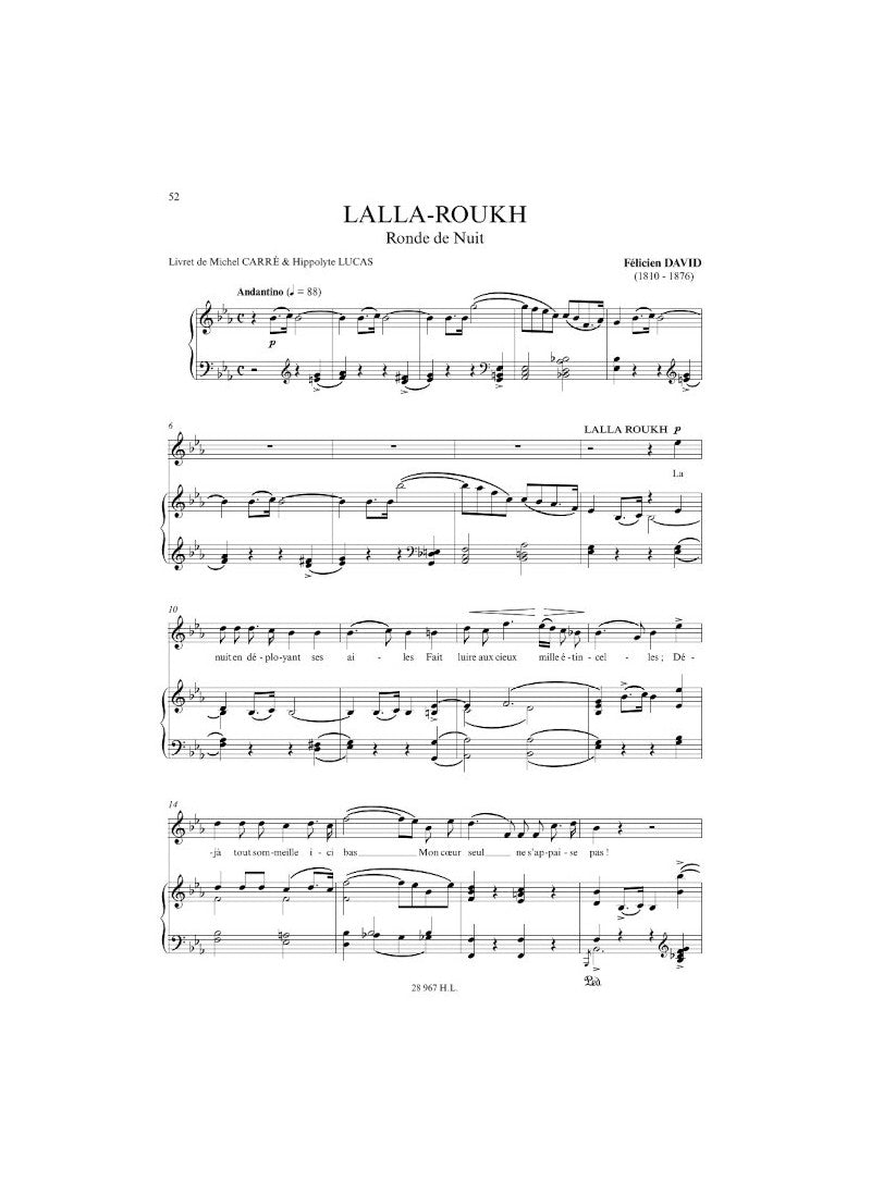 Airs d'opéras comiques - Soprano & Tenor