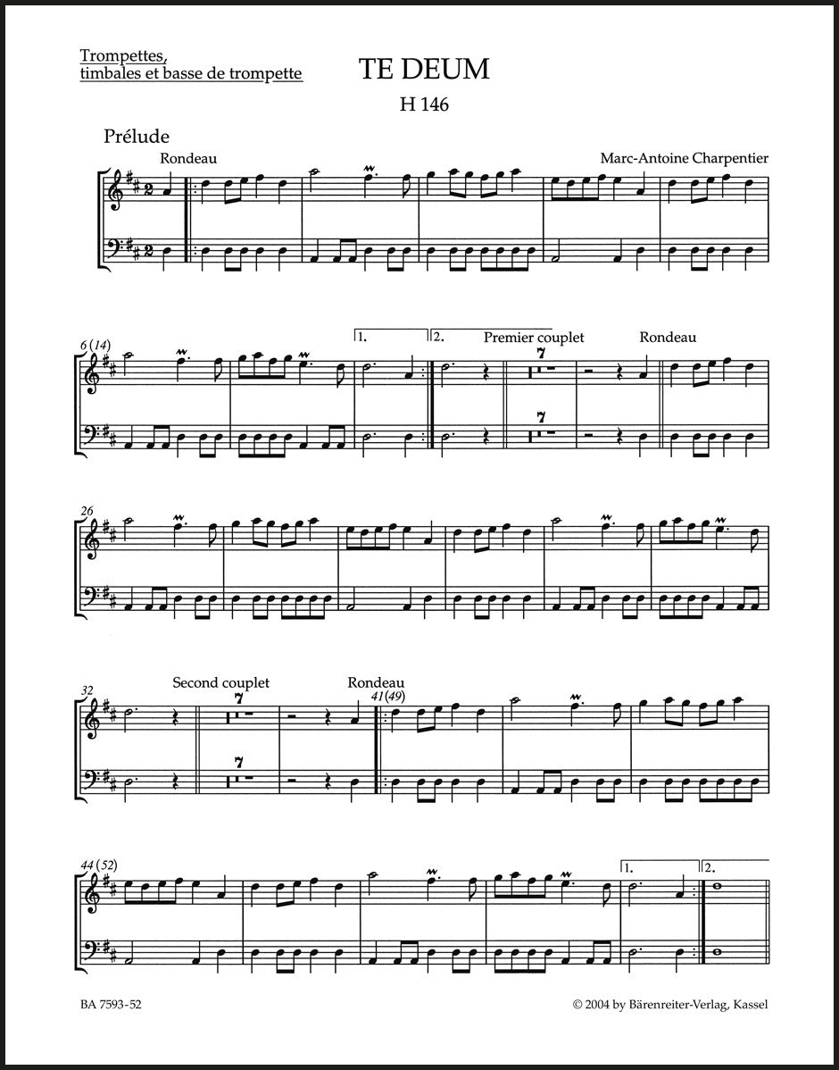 Charpentier: Te Deum, H 146