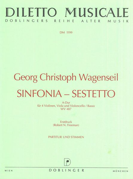 Wagenseil: Sinfonia (Sestetto) in A Major WV487