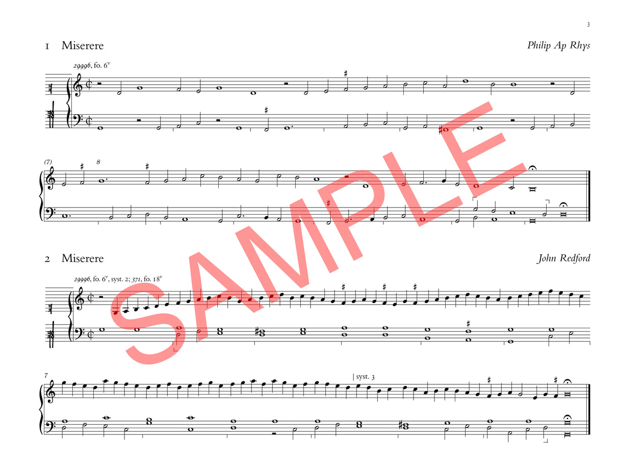 Early Tudor Organ Music I