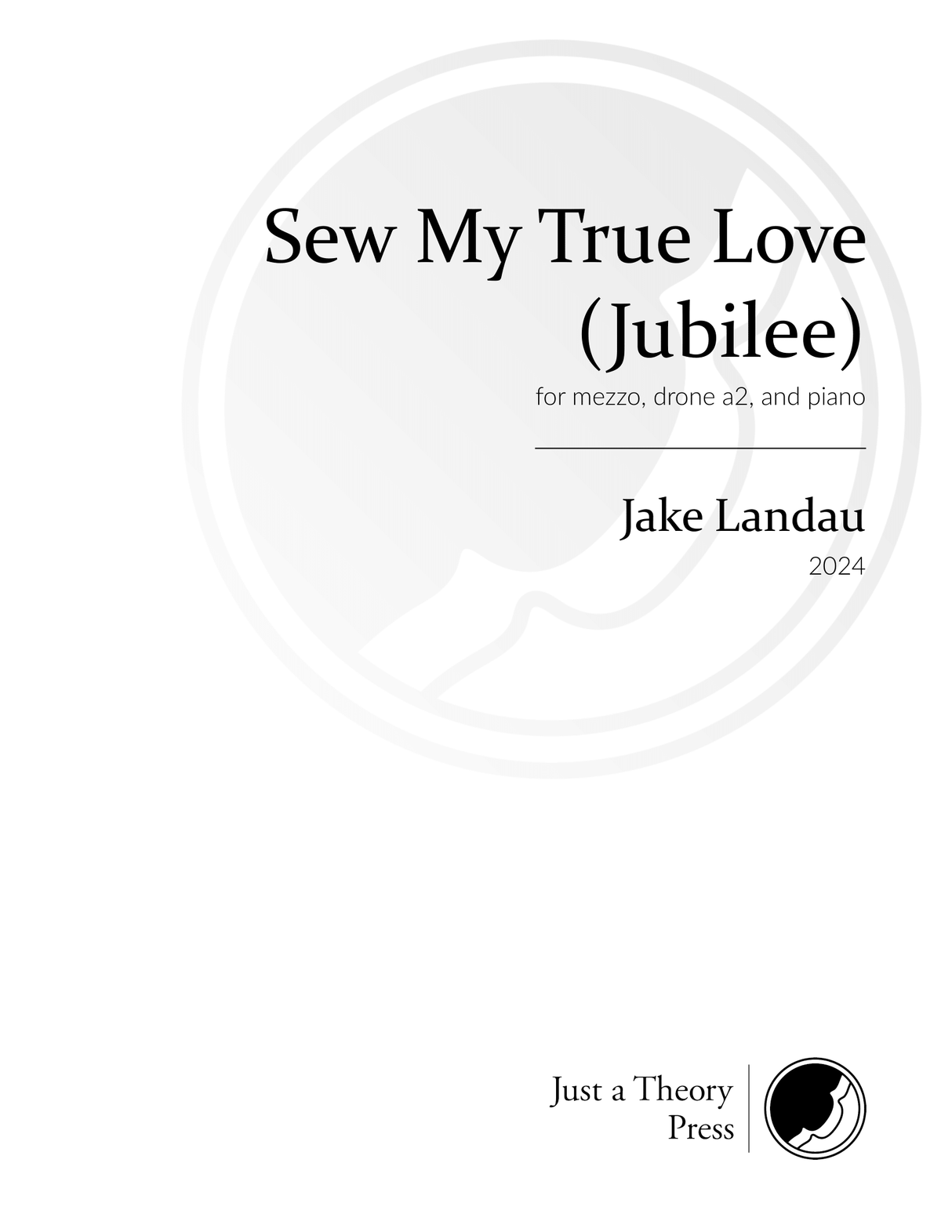 Landau: Sew My True Love (Jubilee)