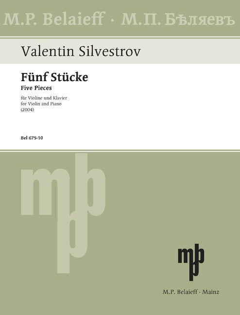 Silvestrov: Melodies of the Moments - Cycle I