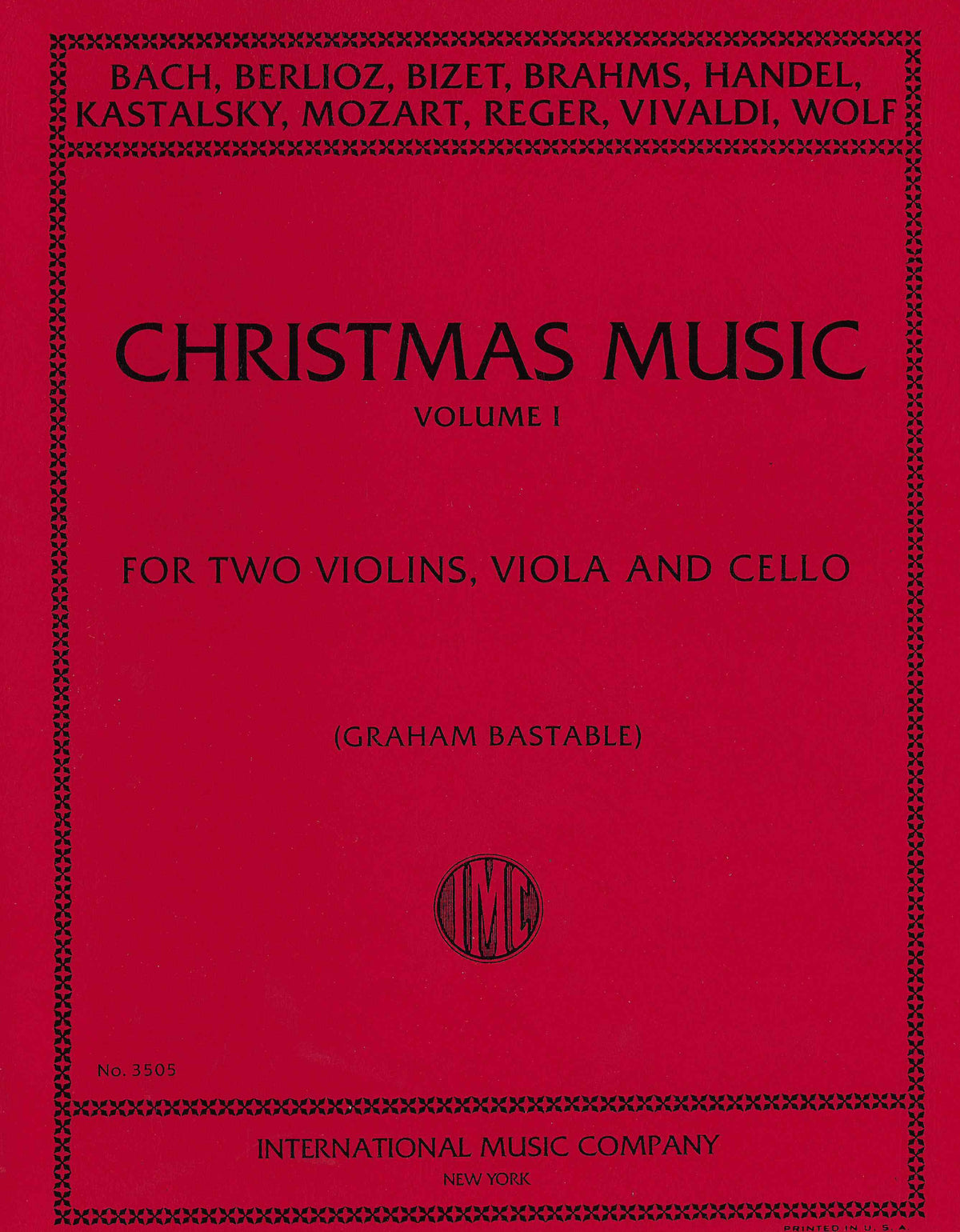Christmas Music for String Quartet Volume 1