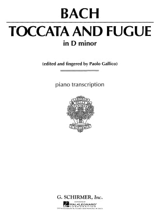 Bach: Toccata and Fugue in D Minor, BWV 565 (arr. for piano)