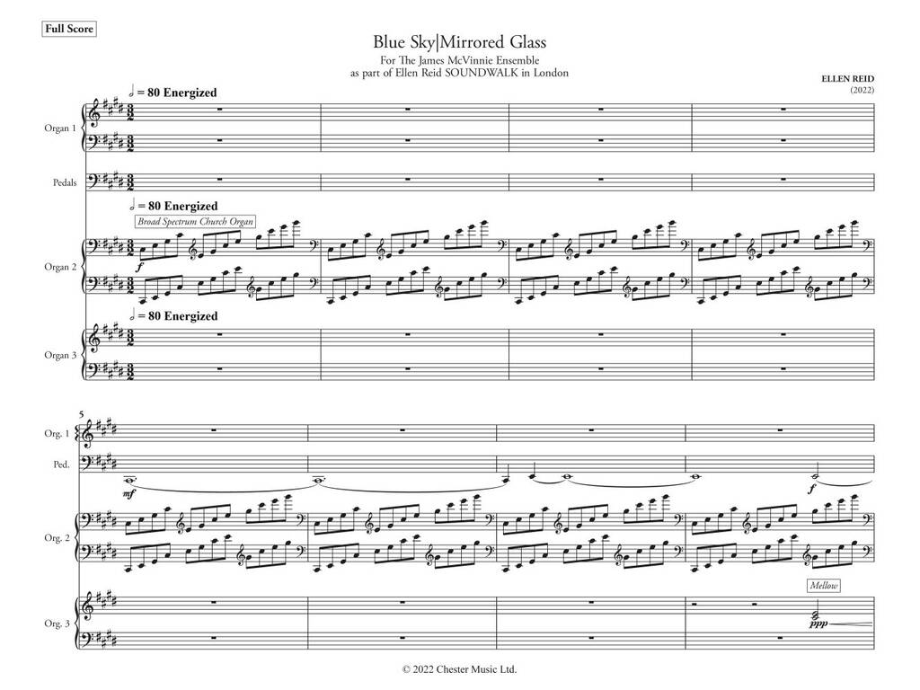 Reid: Blue Sky | Mirrored Glass