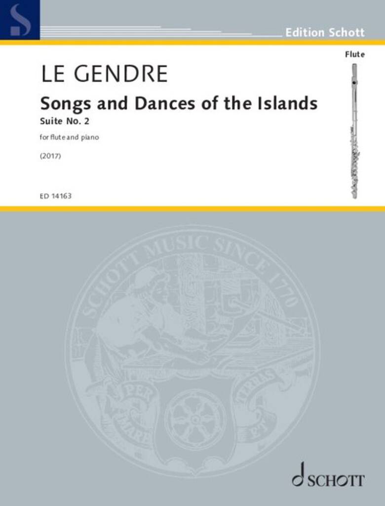 Le Gendre: Songs and Dances of the Islands (Version for Flute & Piano)