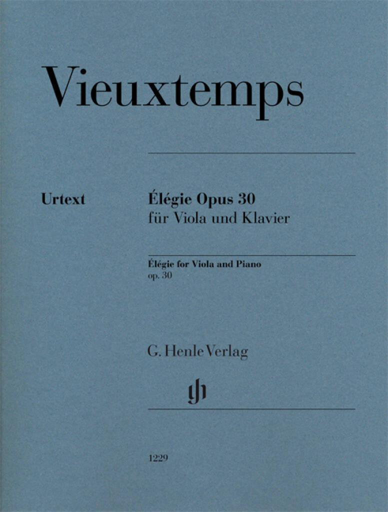Vieuxtemps: Élégie, Op. 30