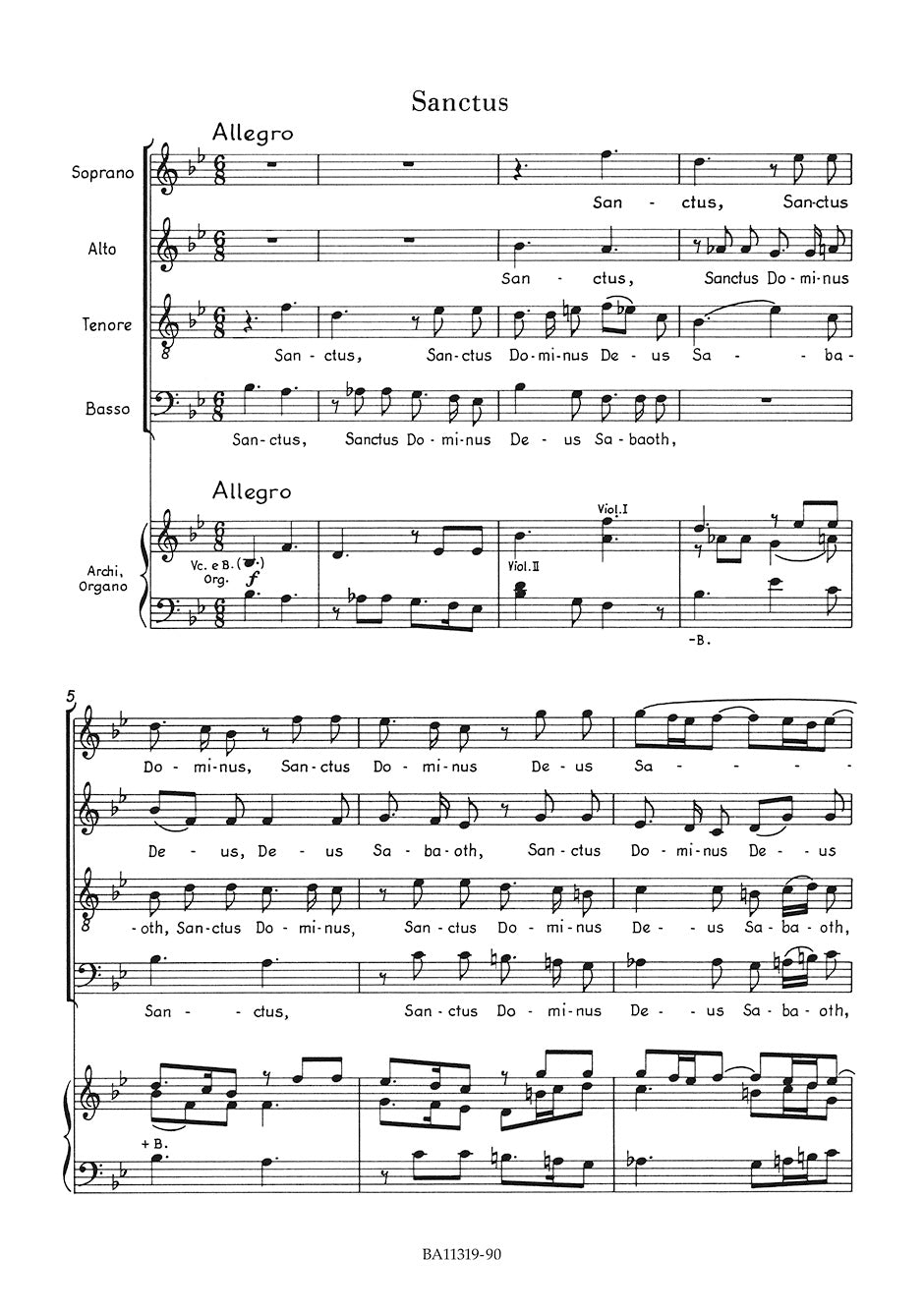 Haydn: Missa brevis Sancti Joannis de Deo, Hob. XXII:7