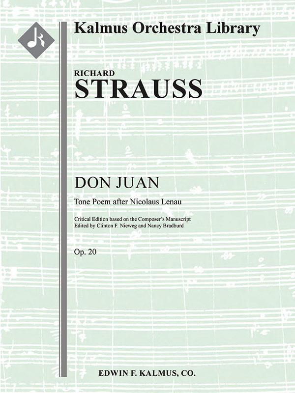 Strauss: Don Juan, TrV 156, Op. 20