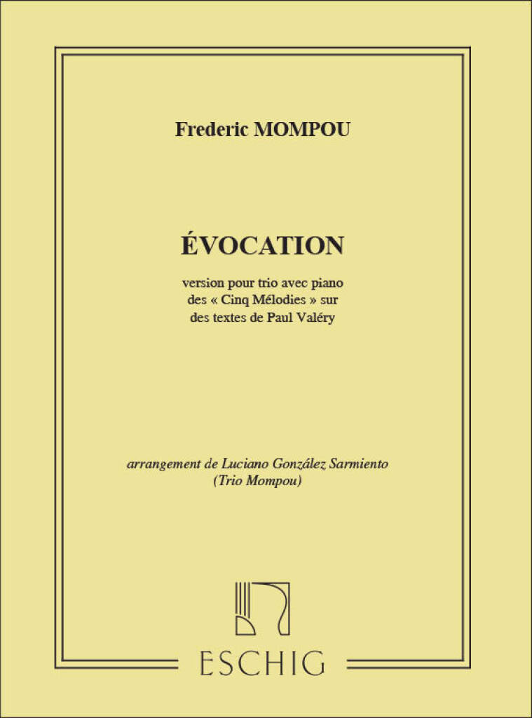 Mompou: Evocation
