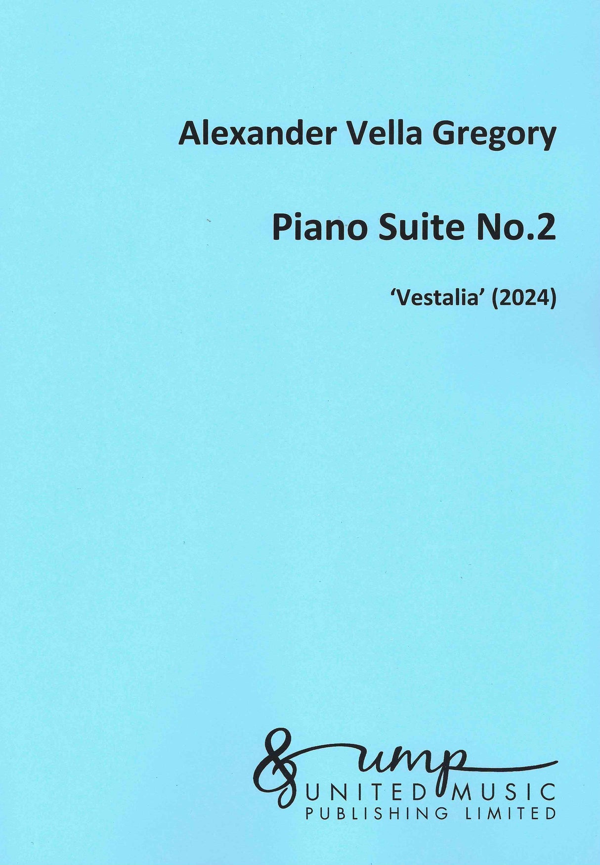 Vella Gregory: Piano Suite No. 2