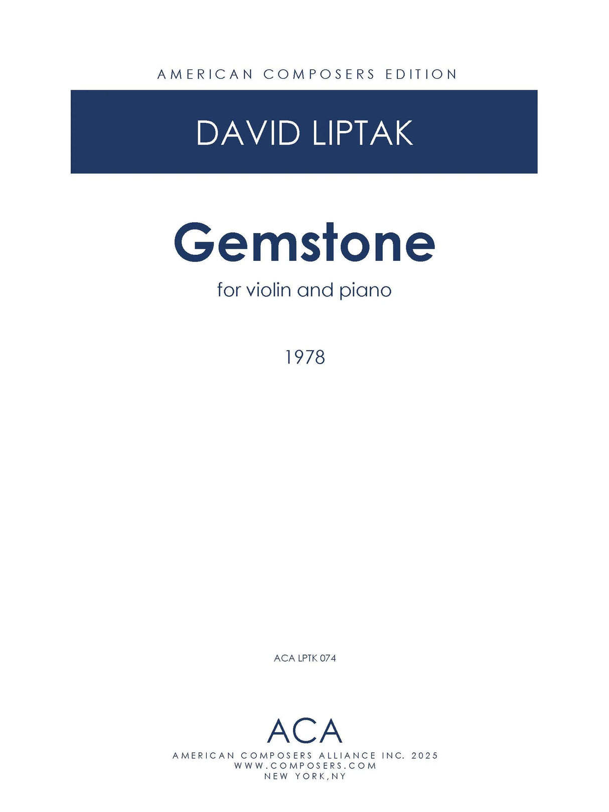 Liptak: Gemstone