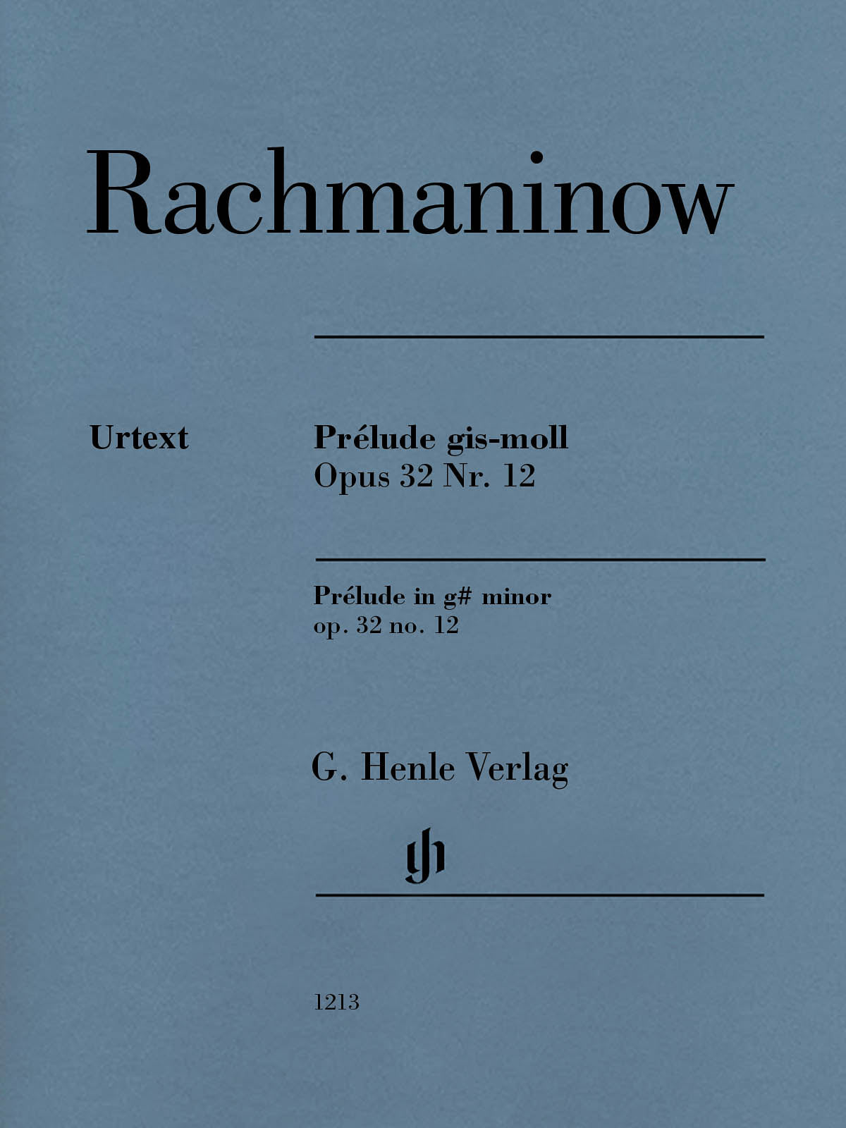 Rachmaninoff: Prélude in G-sharp Minor, Op. 32, No. 12