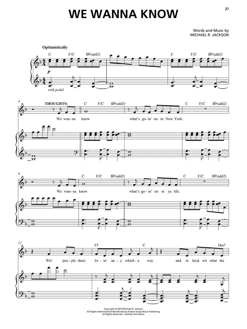 Jackson: A Strange Loop - Vocal Selections