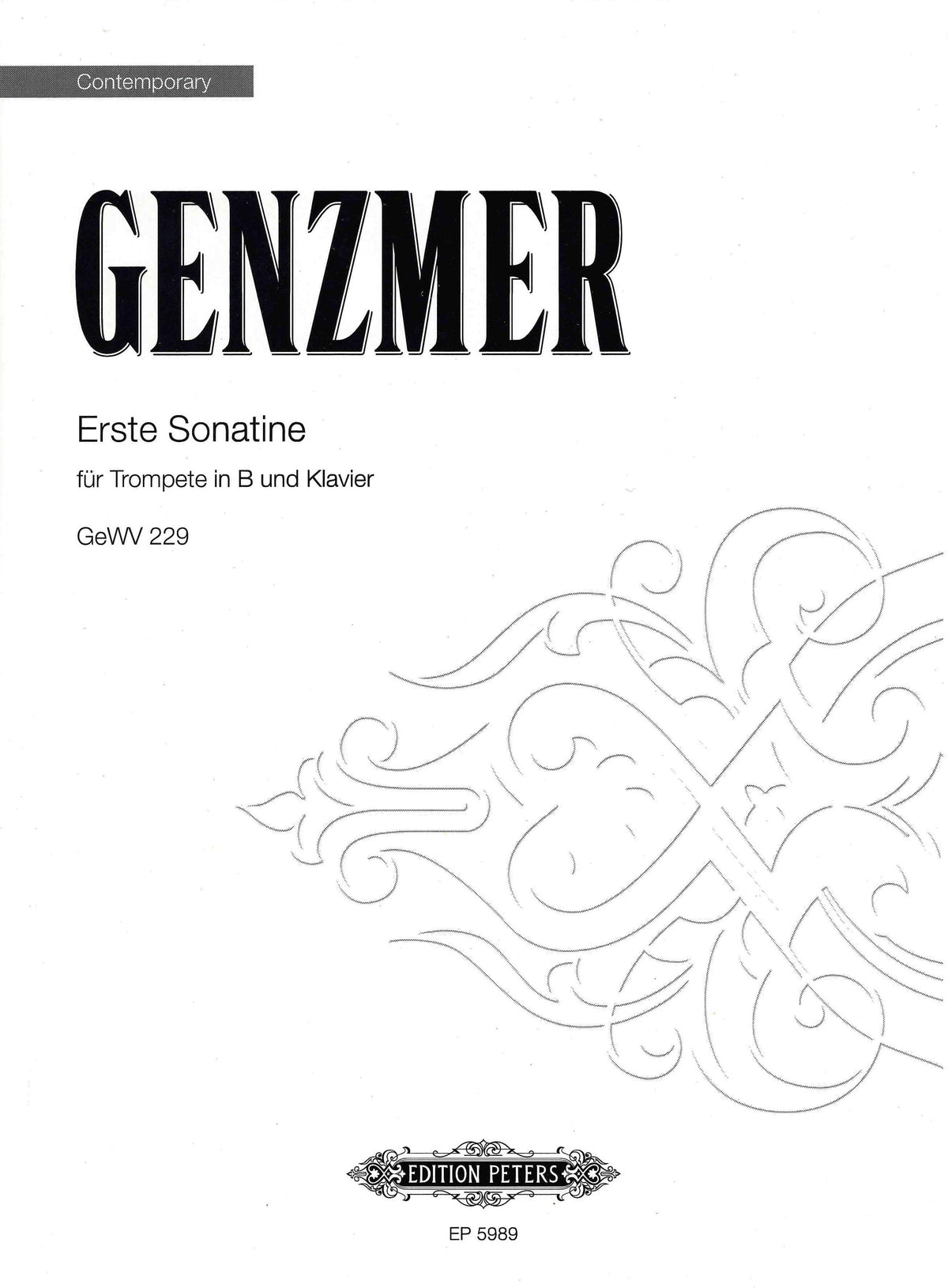 Genzmer: Trumpet Sonatina No. 1