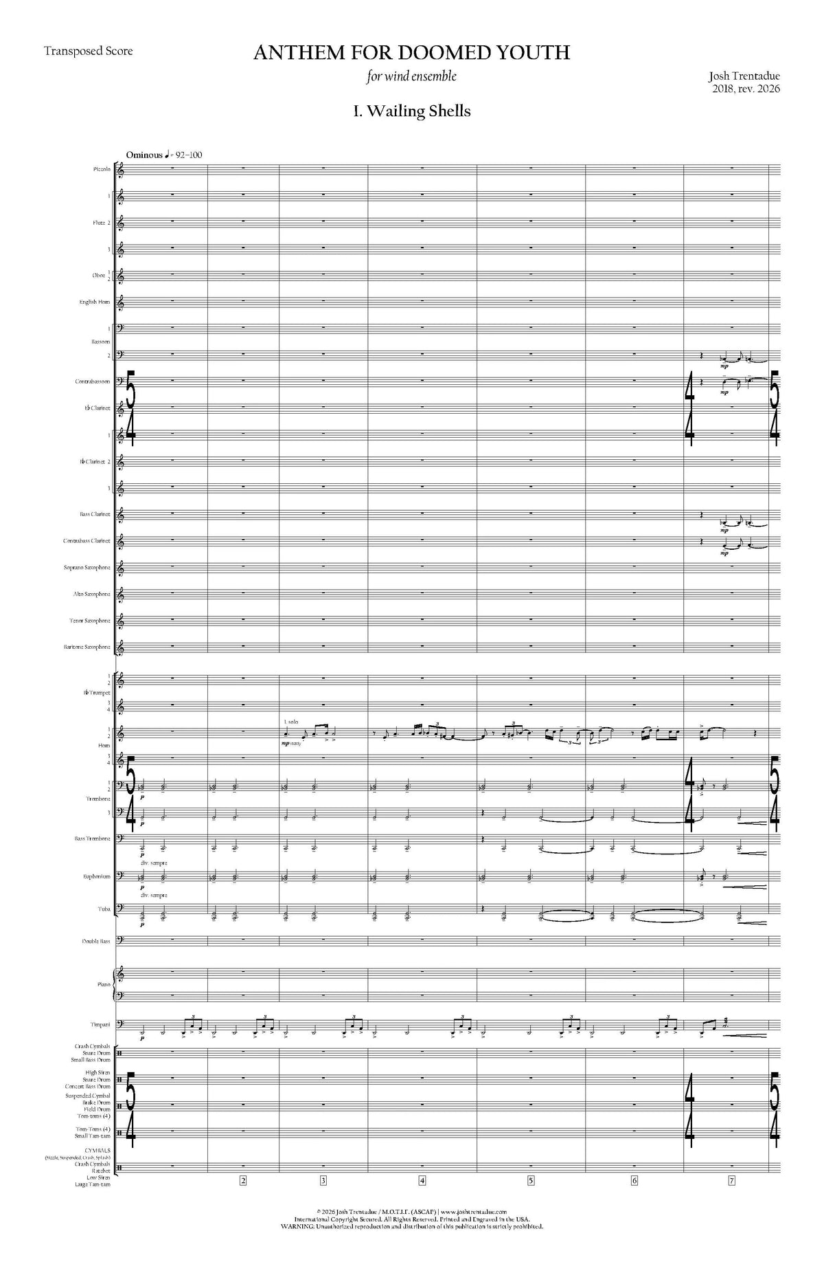 Trentadue: Anthem for Doomed Youth