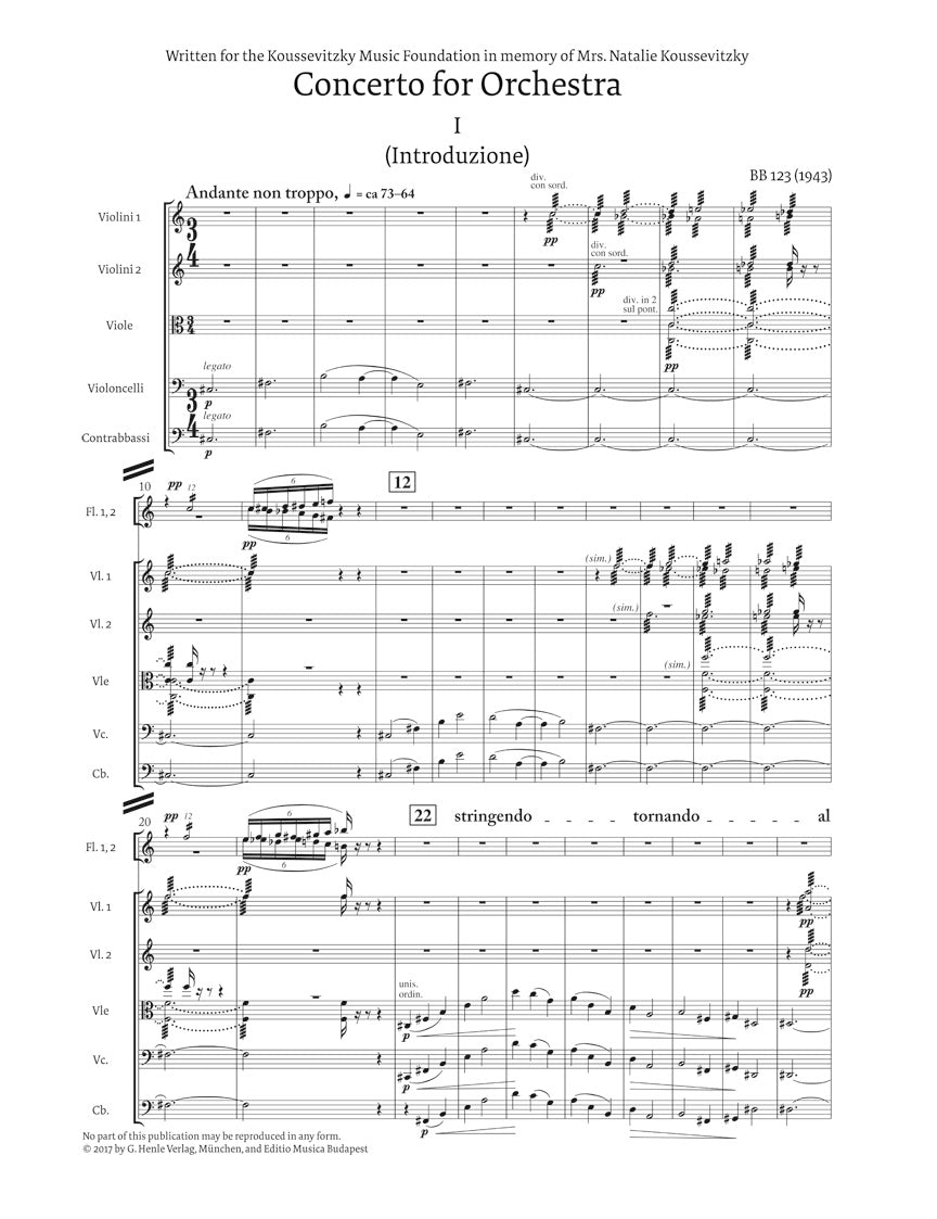 Bartók: Concerto for Orchestra