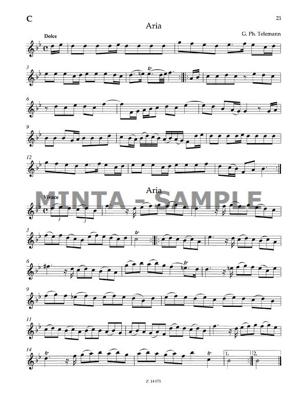 Key Exercises for Descant Recorder