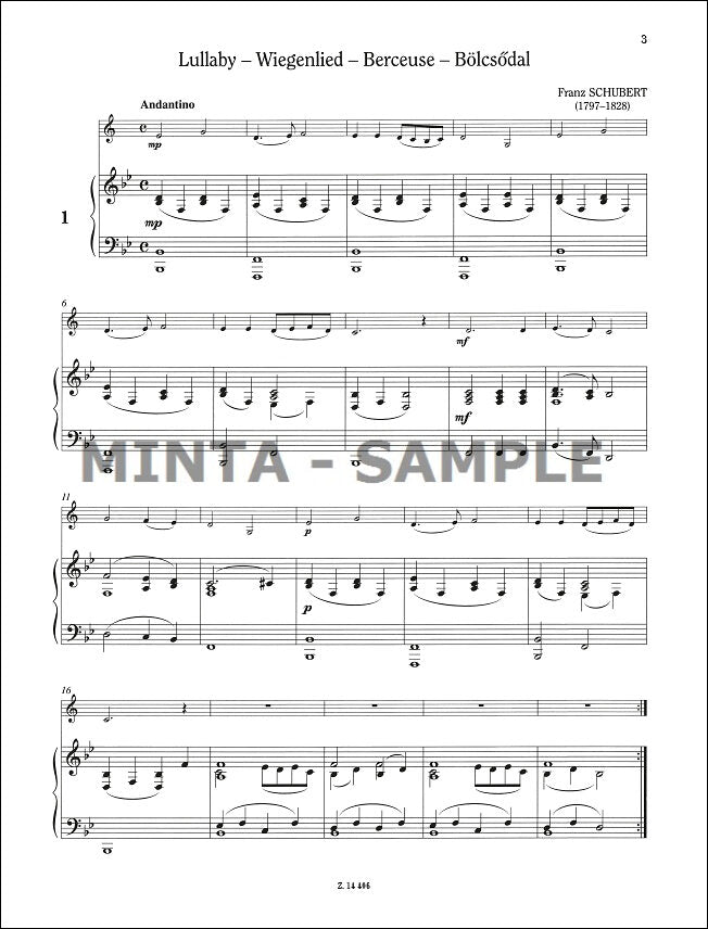 Repertoire for Music Schools - Clarinet